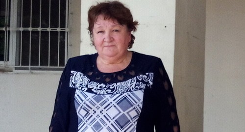 Elena Barzukaeva at the Derbent City Court. Photo by Rasul Magomedov for the Caucasian Knot Elena Barzukaeva at the Derbent City Court. Photo by Rasul Magomedov for the Caucasian Knot