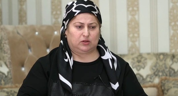A woman from Dagestan, who got disability after a course of radiation therapy. Screenshot: http://www.instagram.com/p/COn-ODVh7jv A woman from Dagestan, who got disability after a course of radiation therapy. Screenshot: http://www.instagram.com/p/COn-ODVh7jv
