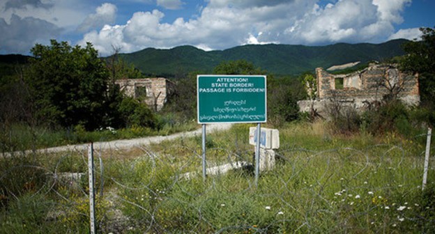 South Ossetia-Georgia border. Photo: REUTERS/David Mdzinarishvili South Ossetia-Georgia border. Photo: REUTERS/David Mdzinarishvili