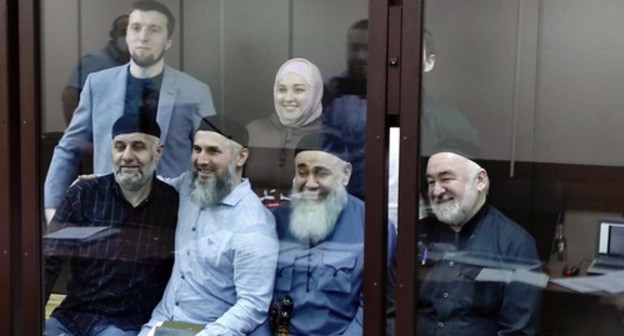 Defendants in the case on Magas protests. Photo by the Caucasia Knot Defendants in the case on Magas protests. Photo by the Caucasia Knot