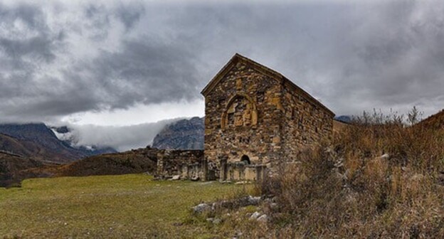 The Tkhaba-Yerdy temple located in the mountainous region of Ingushetia. Photo: Alex Svirkin https://ru.wikipedia.org The Tkhaba-Yerdy temple located in the mountainous region of Ingushetia. Photo: Alex Svirkin https://ru.wikipedia.org