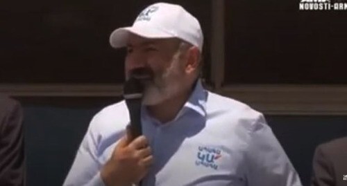 Nikol Pashinyan. Screenshot: http://www.youtube.com/watch?v=b_nKBbfTSmc&t=47s Nikol Pashinyan. Screenshot: http://www.youtube.com/watch?v=b_nKBbfTSmc&t=47s