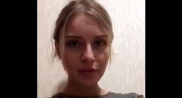 Khalimat Taramova. Screenshot: http://twitter.com/novaya_gazeta/status/1403091524754325513 Khalimat Taramova. Screenshot: http://twitter.com/novaya_gazeta/status/1403091524754325513