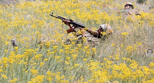 Armenian soldiers. Photo: press service of the Ministry of Defence of Armenia Armenian soldiers. Photo: press service of the Ministry of Defence of Armenia