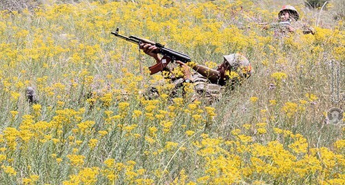 Armenian soldiers. Photo: press service of the Ministry of Defence of Armenia Armenian soldiers. Photo: press service of the Ministry of Defence of Armenia