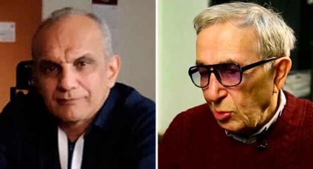 Shakhin Gadjiev, Togrul Djuvarly. Photos: Facebook/Tevan J. Poghosyan; screenshot of the video by
Meydan TV https://www.youtube.com/watch?app=desktop&v=gAC2dEZRtmw Collage by the "Caucasian Knot" Shakhin Gadjiev, Togrul Djuvarly. Photos: Facebook/Tevan J. Poghosyan; screenshot of the video by
Meydan TV https://www.youtube.com/watch?app=desktop&v=gAC2dEZRtmw Collage by the "Caucasian Knot"