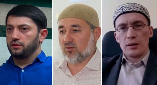 Bulat Kurbanov, Asfar Myss, Rashid Akkaziev. Photos: screenshot of the video https://www.youtube.com/watch?time_continue=380&v=Rly5Ig-8NMI&feature=emb_logo; public council in the Main Department of the Ministry of Internal Affairs of Russia, https://vk.com/wall-83689986_14520?&offset=40. Collage by the "Caucasian Knot" Bulat Kurbanov, Asfar Myss, Rashid Akkaziev. Photos: screenshot of the video https://www.youtube.com/watch?time_continue=380&v=Rly5Ig-8NMI&feature=emb_logo; public council in the Main Department of the Ministry of Internal Affairs of Russia, https://vk.com/wall-83689986_14520?&offset=40. Collage by the "Caucasian Knot"