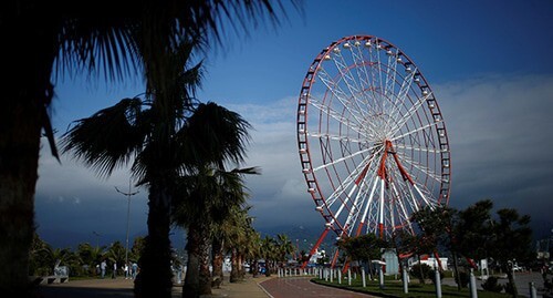 Primorsky Boulevard in Batumi. Photo: REUTERS/Давид Мдзинаришвили
