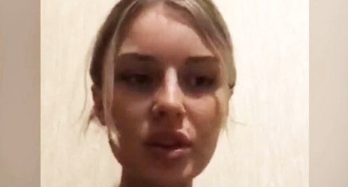 Khalimat Taramova. Screenshot of the video https://www.currenttime.tv Khalimat Taramova. Screenshot of the video https://www.currenttime.tv