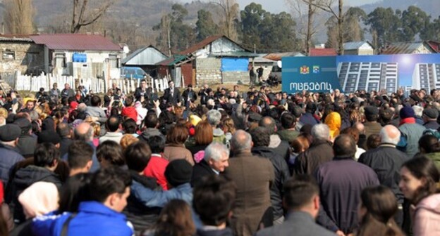 Internally displaced persons in Batumi, March 2021. Photo: press service of the Georgian government Internally displaced persons in Batumi, March 2021. Photo: press service of the Georgian government
