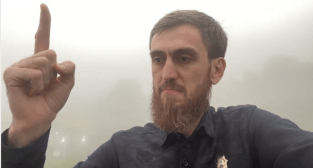 Chingiz Akhmadov. Screenshot from the video entitled “Reflections in the Nokhchiychoh Mountains about the heroes and enemies of the Chechen people”, http://www.instagram.com/tv/CQTjvV4BjlA/?utm_medium=copy_link Chingiz Akhmadov. Screenshot from the video entitled “Reflections in the Nokhchiychoh Mountains about the heroes and enemies of the Chechen people”, http://www.instagram.com/tv/CQTjvV4BjlA/?utm_medium=copy_link