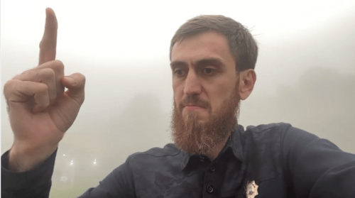 Chingiz Akhmadov. Screenshot from the video entitled “Reflections in the Nokhchiychoh Mountains about the heroes and enemies of the Chechen people”, http://www.instagram.com/tv/CQTjvV4BjlA/?utm_medium=copy_link Chingiz Akhmadov. Screenshot from the video entitled “Reflections in the Nokhchiychoh Mountains about the heroes and enemies of the Chechen people”, http://www.instagram.com/tv/CQTjvV4BjlA/?utm_medium=copy_link
