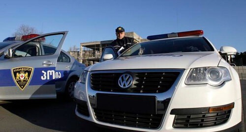 Georgian policemen. Photo: REUTERS/David Mdzinarishvili Georgian policemen. Photo: REUTERS/David Mdzinarishvili