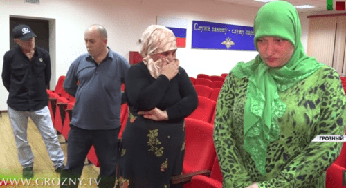 People detained for witchcraft in Chechnya. Screenshot of the video by the "Grozny" TV Channel, June 27, 2021 https://www.youtube.com/watch?v=hI10dFieKwI People detained for witchcraft in Chechnya. Screenshot of the video by the "Grozny" TV Channel, June 27, 2021 https://www.youtube.com/watch?v=hI10dFieKwI