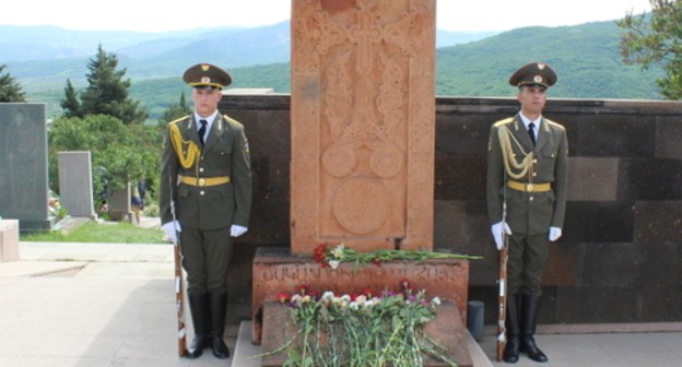 The Memorial Complex in Stepanakert. Photo by Alvard Grigoryan for the "Caucasian Knot" The Memorial Complex in Stepanakert. Photo by Alvard Grigoryan for the "Caucasian Knot"