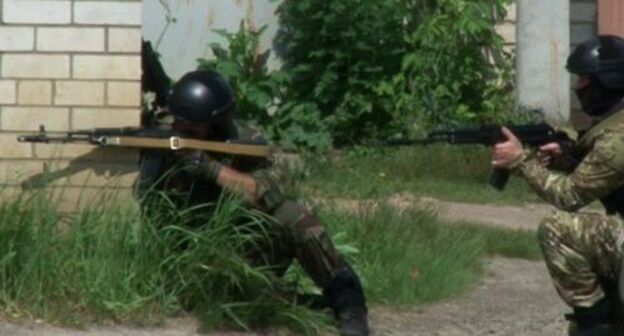 Law enforcers. Photo: press service of the National Antiterrorist Committee of Russia Law enforcers. Photo: press service of the National Antiterrorist Committee of Russia