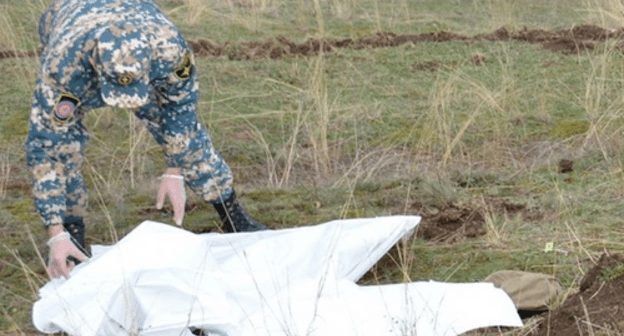 Search activities in the area of combat actions in Nagorno-Karabakh. Photo: press service of the Emergency Service of Nagorno-Karabakh Search activities in the area of combat actions in Nagorno-Karabakh. Photo: press service of the Emergency Service of Nagorno-Karabakh