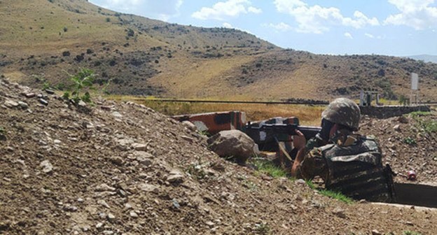 An Armenian soldier. Photo from the official website of the Ministry of Defence of Armenia https://mil.am/hy/news/9635 An Armenian soldier. Photo from the official website of the Ministry of Defence of Armenia https://mil.am/hy/news/9635