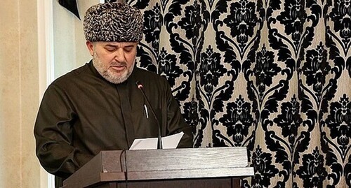 Mufti Isa Khamkhoev. Photo by the Muftiat of Ingushetia Mufti Isa Khamkhoev. Photo by the Muftiat of Ingushetia