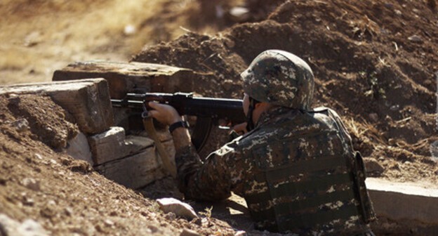 An Armenian soldier. Photo from the official website of the Armenian Ministry of Defence https://mil.am/hy/news/9641 An Armenian soldier. Photo from the official website of the Armenian Ministry of Defence https://mil.am/hy/news/9641
