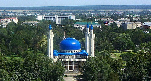 Cathedral Mosque in Maikop, Photo: Kesoff, http://ru.wikipedia.org Cathedral Mosque in Maikop, Photo: Kesoff, http://ru.wikipedia.org