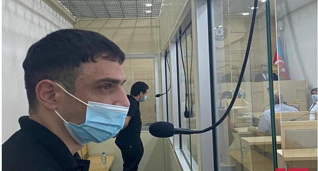 David Davtyan and Gevorg Sudjyan in the courtroom. Photo: https://apa.az/ru/xeber/proisshestvie-v-azerbaydjane/prokuror-zaprosil-16-let-liseniya-svobody-dlya-kazdogo-iz-obvinyaemyx-v-spionaze-armyan-obnovleno-2-452872 David Davtyan and Gevorg Sudjyan in the courtroom. Photo: https://apa.az/ru/xeber/proisshestvie-v-azerbaydjane/prokuror-zaprosil-16-let-liseniya-svobody-dlya-kazdogo-iz-obvinyaemyx-v-spionaze-armyan-obnovleno-2-452872