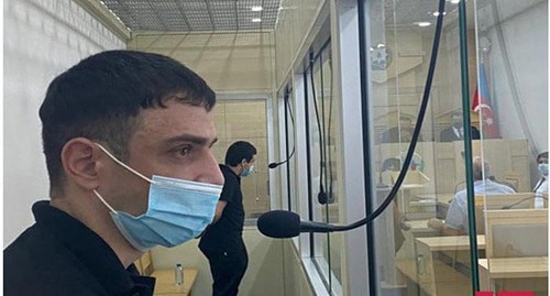 David Davtyan and Gevorg Sudjyan in the courtroom. Photo: https://apa.az/ru/xeber/proisshestvie-v-azerbaydjane/prokuror-zaprosil-16-let-liseniya-svobody-dlya-kazdogo-iz-obvinyaemyx-v-spionaze-armyan-obnovleno-2-452872 David Davtyan and Gevorg Sudjyan in the courtroom. Photo: https://apa.az/ru/xeber/proisshestvie-v-azerbaydjane/prokuror-zaprosil-16-let-liseniya-svobody-dlya-kazdogo-iz-obvinyaemyx-v-spionaze-armyan-obnovleno-2-452872