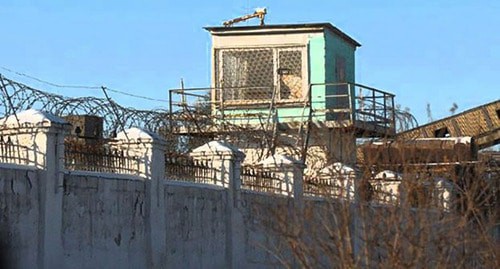 A prison in Azerbaijan. Screenshot of the video by Meydan.tv A prison in Azerbaijan. Screenshot of the video by Meydan.tv