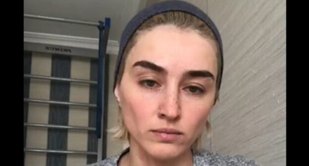 Nina Tseretilova. Screenshot of the video https://www.instagram.com/p/CNhgcXdHEUd/ Nina Tseretilova. Screenshot of the video https://www.instagram.com/p/CNhgcXdHEUd/