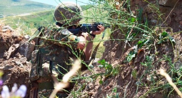 Armenian soldier. Photo: press service of the Ministry of Defence of Armenia Armenian soldier. Photo: press service of the Ministry of Defence of Armenia