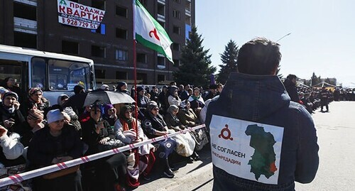 Rally in Magas, October 2018. Photo: REUTERS/Maxim Shemetov Rally in Magas, October 2018. Photo: REUTERS/Maxim Shemetov