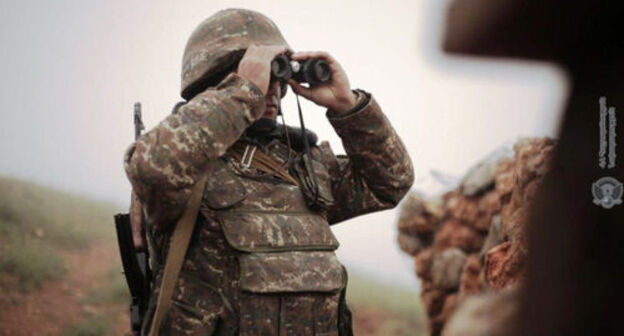 Soldier of the Armenian Army. Photo: press service of the Ministry of Defence of Armenia Soldier of the Armenian Army. Photo: press service of the Ministry of Defence of Armenia