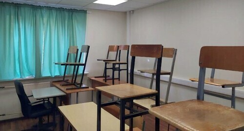Empty classroom. Photo by Nina Tumanova for the Caucasian Knot Empty classroom. Photo by Nina Tumanova for the Caucasian Knot
