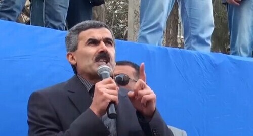Ogtai Gyulyalyev, Azerbaijani rights defender. Screenshot of the video at the "Elçi TV" YouTube channel https://www.youtube.com/watch?v=ag5cMhW5rG4 Ogtai Gyulyalyev, Azerbaijani rights defender. Screenshot of the video at the "Elçi TV" YouTube channel https://www.youtube.com/watch?v=ag5cMhW5rG4