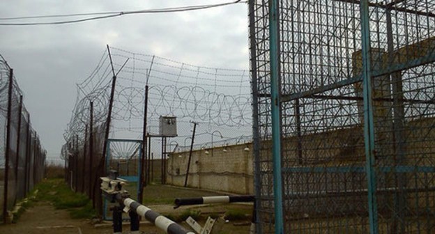 A prison. Screenshot of the video by the "Caucasian Knot" https://www.youtube.com/watch?v=DcpPxihJrMg A prison. Screenshot of the video by the "Caucasian Knot" https://www.youtube.com/watch?v=DcpPxihJrMg