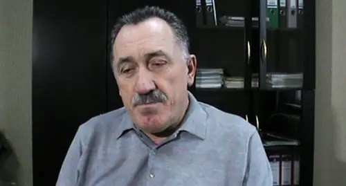 Khusein Karagulov. Photo by Lyudmila Maratova for the Caucasian Knot Khusein Karagulov. Photo by Lyudmila Maratova for the Caucasian Knot