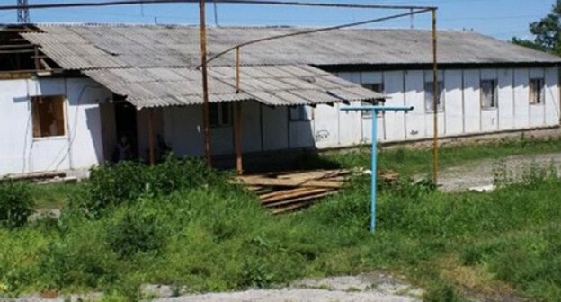 A barrack for IDPs in Ingushetia. Photo: press service of the HRC 'Memorial', http://memohrc.org A barrack for IDPs in Ingushetia. Photo: press service of the HRC 'Memorial', http://memohrc.org