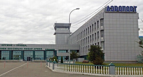 The Grozny International Airport. Photo: autocifero https://ru.wikipedia.org/wiki/Грозный_(аэропорт)#/media/Файл:Аэропорт_Грозный.jpg The Grozny International Airport. Photo: autocifero https://ru.wikipedia.org/wiki/Грозный_(аэропорт)#/media/Файл:Аэропорт_Грозный.jpg