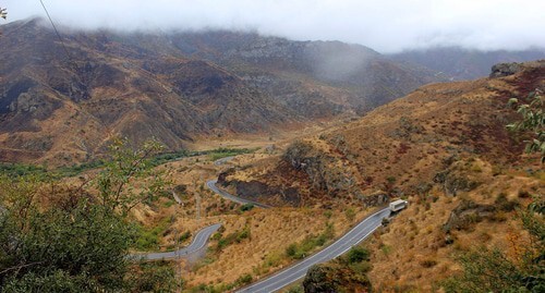 The road from Goris to Kapan. Photo by Yulian Nicha https://commons.wikimedia.org/wiki/Category:M2_highway_(Armenia) The road from Goris to Kapan. Photo by Yulian Nicha https://commons.wikimedia.org/wiki/Category:M2_highway_(Armenia)