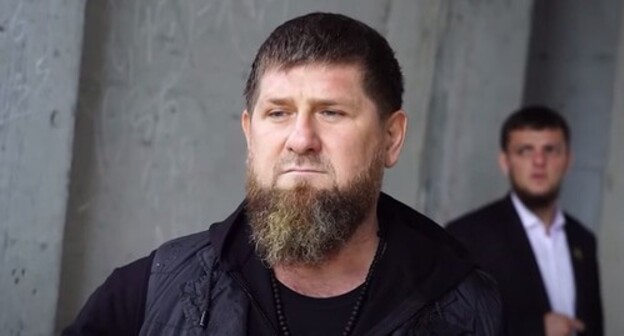 Ramzan Kadyrov at the construction site of a mosque in Akhmat-Yurt on September 3, 2021. Screenshot of the video by the "Vaynakh" TV https://www.youtube.com/watch?v=bMfQvygORaE&t=2s Ramzan Kadyrov at the construction site of a mosque in Akhmat-Yurt on September 3, 2021. Screenshot of the video by the "Vaynakh" TV https://www.youtube.com/watch?v=bMfQvygORaE&t=2s