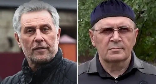 Ruslan Kutaev, Oyub Titiev. Screenshot of video posted by Kavkaz.realii: http://www.kakvkazr.com/a/28929120.html; http://www.youtube.com/watch?v=tPsp9NKGUuA&t=4s. Collage made by the Caucasian Knot Ruslan Kutaev, Oyub Titiev. Screenshot of video posted by Kavkaz.realii: http://www.kakvkazr.com/a/28929120.html; http://www.youtube.com/watch?v=tPsp9NKGUuA&t=4s. Collage made by the Caucasian Knot