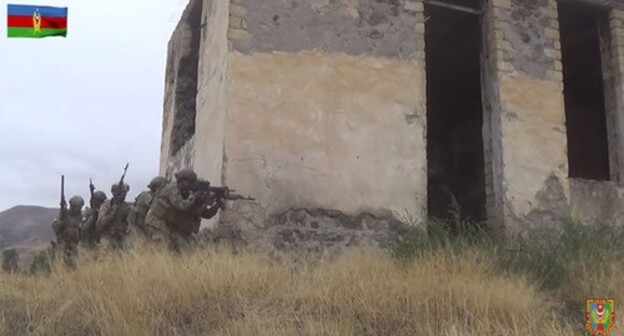Azerbaijani-Turkish military exercises in the Lachin Corridor. Screenshot of the video on YouTube of the Azerbaijani Ministry of Defence https://www.youtube.com/watch?v=0hC6FjdBauk Azerbaijani-Turkish military exercises in the Lachin Corridor. Screenshot of the video on YouTube of the Azerbaijani Ministry of Defence https://www.youtube.com/watch?v=0hC6FjdBauk