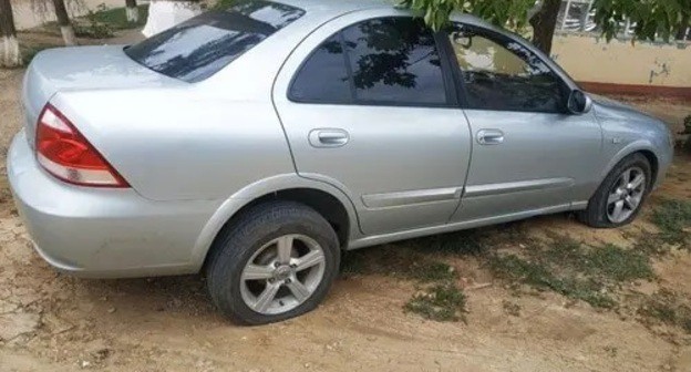 Unidentified persons punctured tires of Ivan Chucheev's car near a polling station, Elista, September 17, 2021. Photo by Badma Byurchiev for the Caucasian Knot Unidentified persons punctured tires of Ivan Chucheev's car near a polling station, Elista, September 17, 2021. Photo by Badma Byurchiev for the Caucasian Knot
