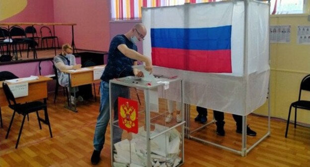 A polling station for the elections on September 19, 2021. Photo by Alyona Sadovskaya for the "Caucasian Knot" A polling station for the elections on September 19, 2021. Photo by Alyona Sadovskaya for the "Caucasian Knot"