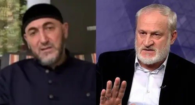 Alim-Pasha Soltykhanov (left) and Akhmed Zakaev. Collage made by the Caucasian Knot, http://www.youtube.com/watch?v=KgRxpWIGGAE, http://www.youtube.com/watch?v=qNbQTEQ4mqs Alim-Pasha Soltykhanov (left) and Akhmed Zakaev. Collage made by the Caucasian Knot, http://www.youtube.com/watch?v=KgRxpWIGGAE, http://www.youtube.com/watch?v=qNbQTEQ4mqs
