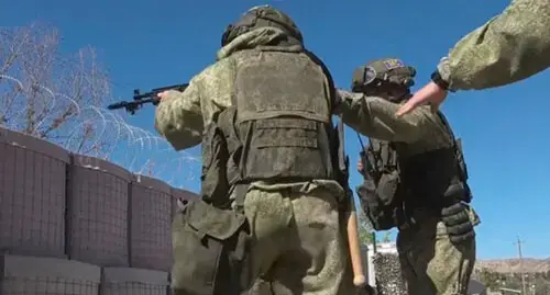 Russian peacekeepers in Nagorno-Karabakh. Photo: press service of the Ministry of Defence of Russia, http://mil.ru/russian_peacekeeping_forces/news/more.htm?id=12386062@egNews Russian peacekeepers in Nagorno-Karabakh. Photo: press service of the Ministry of Defence of Russia, http://mil.ru/russian_peacekeeping_forces/news/more.htm?id=12386062@egNews