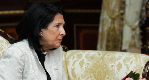 Salome Zurabishvili. Photo: Nikolai Petrov/BELTA via REUTERS Salome Zurabishvili. Photo: Nikolai Petrov/BELTA via REUTERS