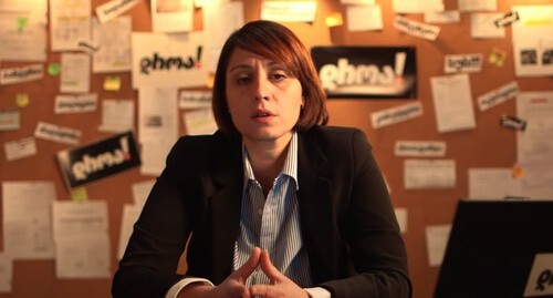Elene Khoshtariya, the leader of the “Droa” Party. Screenshot of the video Droa • დროა https://www.youtube.com/watch?v=nTZ1CzBaOT Elene Khoshtariya, the leader of the “Droa” Party. Screenshot of the video Droa • დროა https://www.youtube.com/watch?v=nTZ1CzBaOT