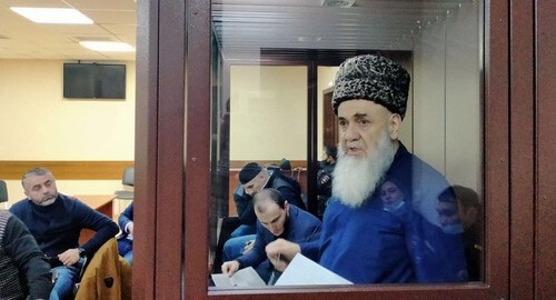 Akhmed Barakhoev at the court hearing the case of the Ingush protest leaders in Magas. October 6, 2021. Photo by Alyona Sadovskaya for the "Caucasian Knot" Akhmed Barakhoev at the court hearing the case of the Ingush protest leaders in Magas. October 6, 2021. Photo by Alyona Sadovskaya for the "Caucasian Knot"