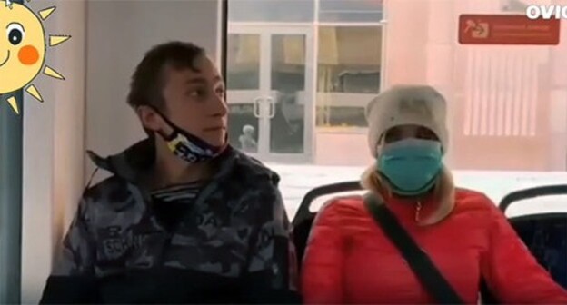 Tourists from Moscow Petr Pelekhanov and Olga Lifanova. Screenshot: http://www.youtube.com/watch?v=7pmnefrQKgA Tourists from Moscow Petr Pelekhanov and Olga Lifanova. Screenshot: http://www.youtube.com/watch?v=7pmnefrQKgA